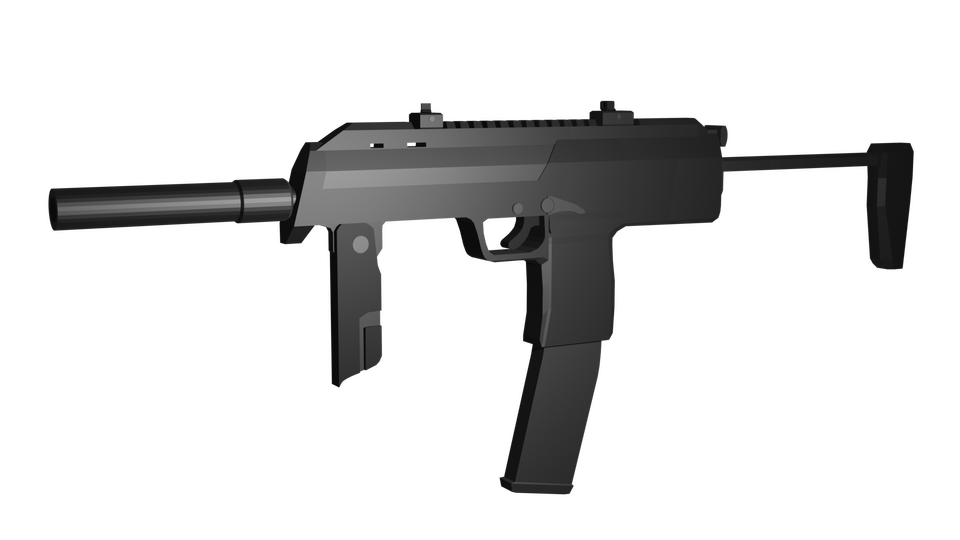 MP7 (Made in Blender)